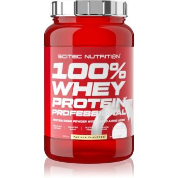 Scitec Nutrition 100% Whey Protein Professional proteine din zer cu enzime digestive aroma Vanilla 920 g