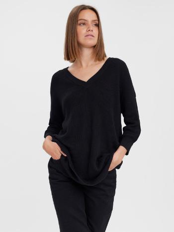 Vero Moda New Lexsun Pulover Negru