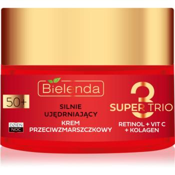 Bielenda Super Trio lift crema de fata pentru fermitate antirid 50+ 50 ml