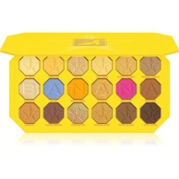 Jeffree Star Cosmetics Banana Fetish paletă cu farduri de ochi 18x1,5 g