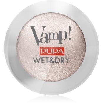 Pupa Vamp! Wet&Dry farduri de ochi pentru utilizare umedă și uscată stralucire de perla culoare 200 Luminous Rose 1 g