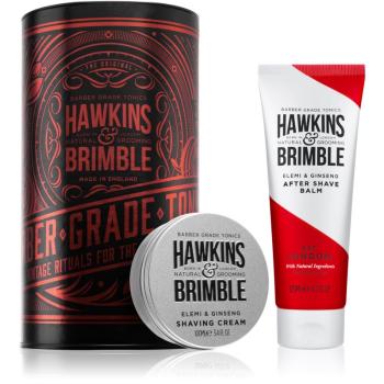 Hawkins & Brimble Natural Grooming Elemi & Ginseng set cadou (pentru ras)