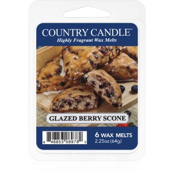 Country Candle Glazed Berry Scones ceară pentru aromatizator 64 g