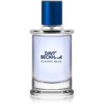 David Beckham Classic Blue Eau de Toilette pentru bărbați 40 ml