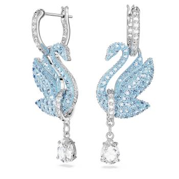 Swarovski Cercei uimitori lebădă 2 în 1 cu cristale iconic Swan 5660593