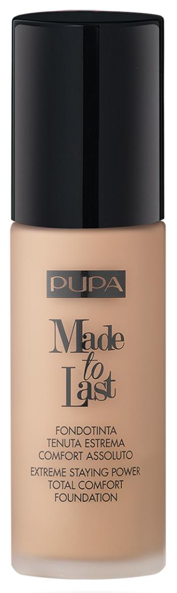 PUPA Milano Machiaj lichid de lungă durată SPF 10 Made To Last (Total Comfort Foundation) 30 ml 055 Cinnamon Beige