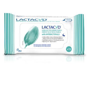Omega Pharma Lactacyd tampoane cu ingredient antibacterian 15 bucăți