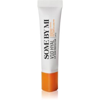 Some By Mi V10 Hyal Lip Sun Protector balsam de buze protector SPF 15 culoare Transparent 7 ml