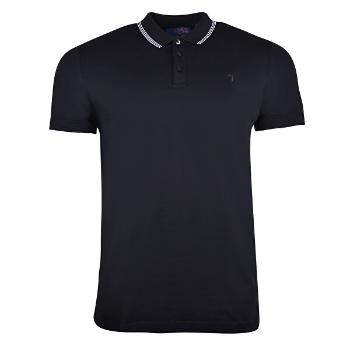 Trussardi Tricou pentru bărbați cămașă polo Polo Mercerized Cotton Regular Fit 52T00320-K299 XXL