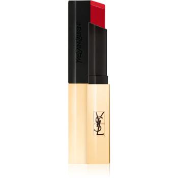 Yves Saint Laurent Rouge Pur Couture The Slim ruj mat lichid, cu efect de piele culoare 20 Carmine Catch 2,2 g