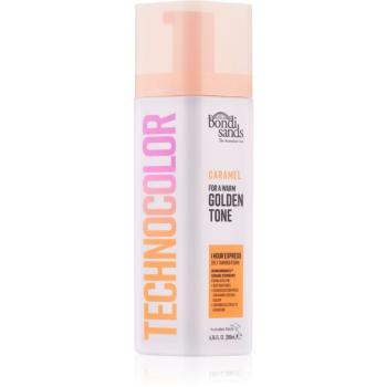 Bondi Sands Technocolor 1 Hour Express Caramel spuma autobronzanta culoare Warm Hydrated Glow 200 ml