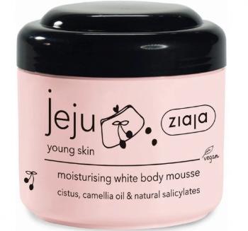 Ziaja Spumă de corp albă Jeju Young Skin (Moisturising White Body Mousse) 200 ml