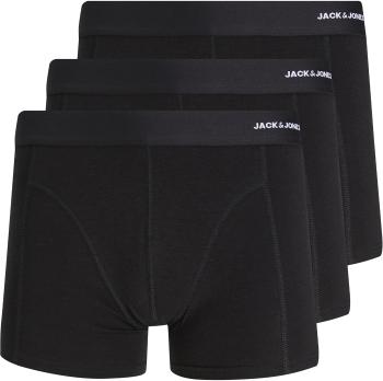 Jack&Jones 3 PACK - boxeri pentru bărbați JACBASIC 12198852 Black M