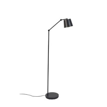 Lampadar negru cu abajur din metal (înălțime 135 cm) Hajo – White Label