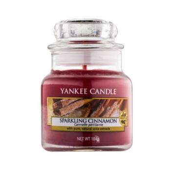 Yankee Candle Lumânare parfumată Classic mica Sparkling Cinnamon 104 g