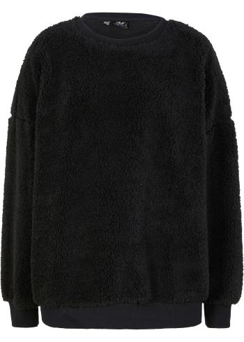 Bluză casual din teddy-fleece