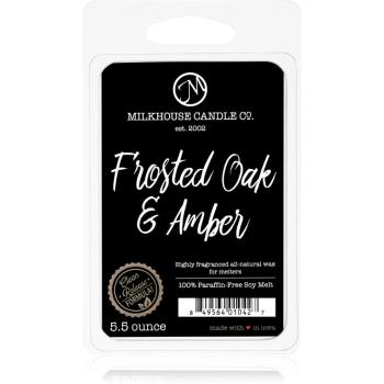 Milkhouse Candle Co. Creamery Frosted Oak & Amber ceară pentru aromatizator 155 g