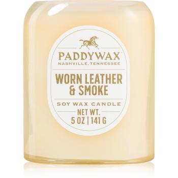 Paddywax Vista Worn Leather & Smoke lumânare parfumată 142 g