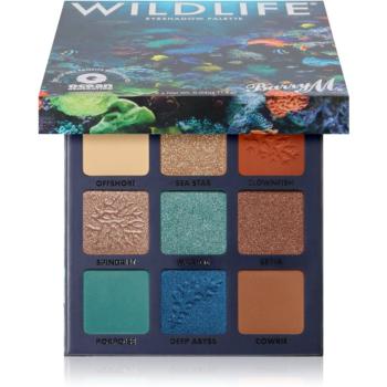 Barry M Wildlife Ocean paletă cu farduri de ochi 10,8 g