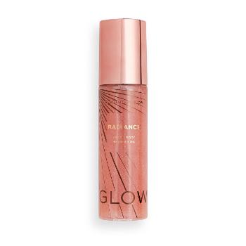 Revolution Iluminator lichid Revolution Glow (Radiance Face &amp; {{Body Shimmer Oil Pink100 ml