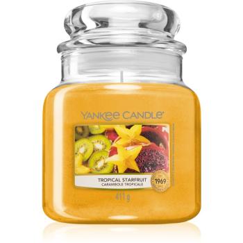 Yankee Candle Tropical Starfruit lumânare parfumată 411 g