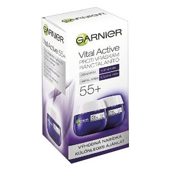 Garnier Set cadou cremă de zi și noapte  antirid 55+ Essentials (Anti Wrinkle Day & Night Cream) 2 x 50 ml