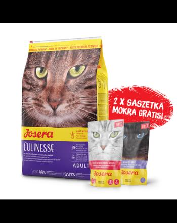 JOSERA Cat Culinesse hrana uscata pentru pisici adulte 10 kg + 2 plicuri hrana umeda GRATIS