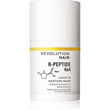 Revolution Haircare R-Peptide 4x4 mască regeneratoare fără clătire pentru par deteriorat 50 ml