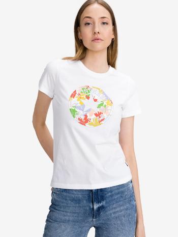 Converse Flower Vibes Chuck Patch Tricou Alb