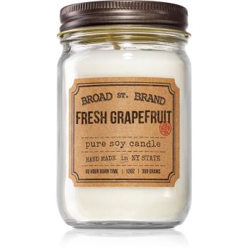 KOBO Broad St. Brand Fresh Grapefruit lumânare parfumată  (Apothecary) 360 g