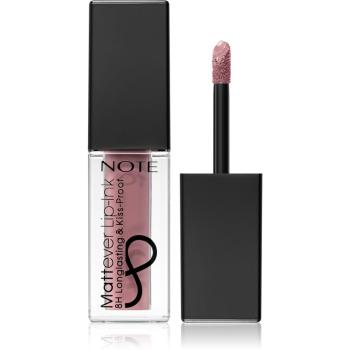 Note Cosmetique Mattever Lip-ink ruj de buze lichid, cu finisaj matifiant 06 Blushy 4,5 ml