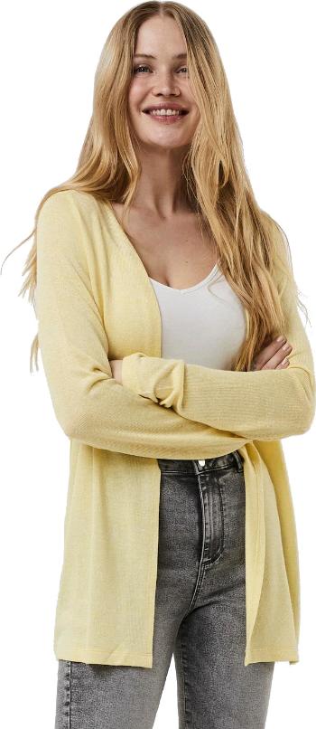 Vero Moda Cardigan pentru femei VMBRIANNA 10256765 Lemon Meringue W. BIRCH MELANGE S