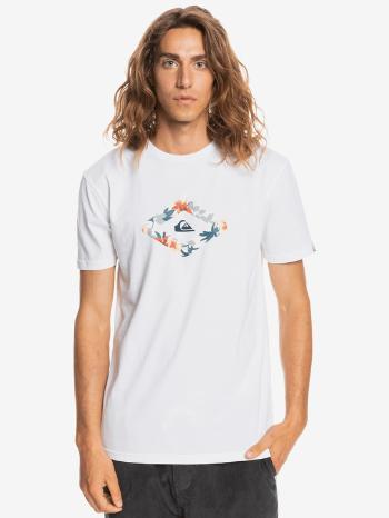 Quiksilver Let It Ride Tricou Alb