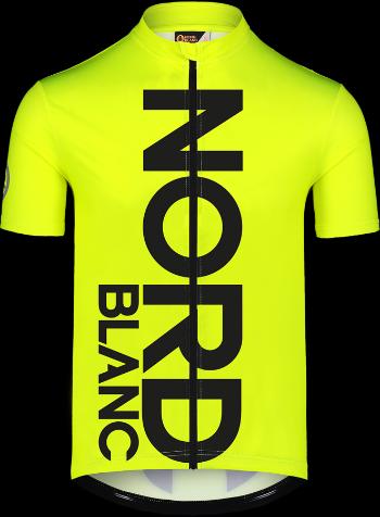 Ciclism masculin jersey Nordblanc Siglă galben NBSMF7433_BPZ