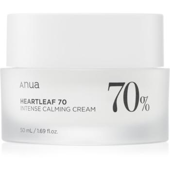 Anua Heartleaf 70% Intense Calming Cream crema intens hidratanta si calmanta pentru toate tipurile de ten, inclusiv piele sensibila 50 ml