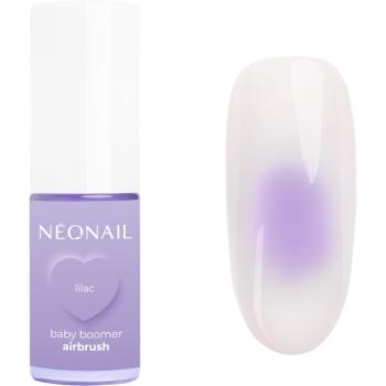 NEONAIL Baby Boomer Airbrush pudră colorată pentru unghii culoare Lilac 5 g