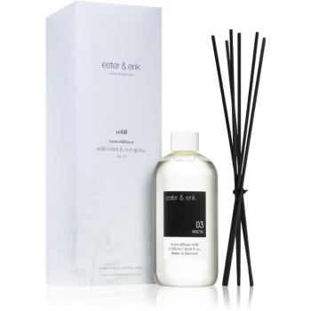 ester & erik room diffuser wild mint & cut grass (no. 03) reumplere în aroma difuzoarelor 300 ml