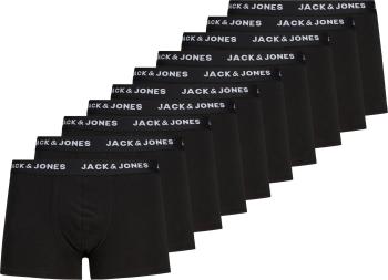 Jack&Jones 10 PACK - boxeri pentru bărbați JACSOLID-12189937Black M