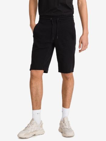 Calvin Klein Jeans Waffle Knit Pantaloni scurți Negru