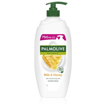 Palmolive Naturals Milk & Honey Gel - cremă pentru duș și baie cu lapte si miere cu pompă 750 ml