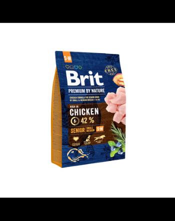 BRIT Premium By Nature Senior Small Medium S+M 3 kg