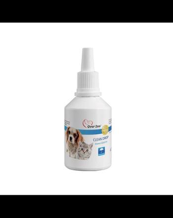 OVER ZOO Clean Drop curățarea urmelor de lacrimi, pentru câini și pisici 40 ml