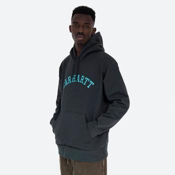 Carhartt WIP Hooded University Patch Sweat I028478 DARK TEAL/FROSTED TURQUOISE