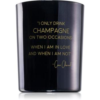 My Flame Warm Cashmere I Only Drink Champagne On Two Occasions lumânare parfumată 10x12 cm