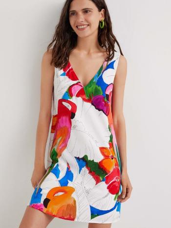 Desigual Kailua Rochie Alb