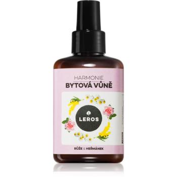 Leros Home perfume rose & chamomile spray pentru camera 100 ml