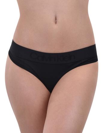 Calvin Klein Chiloți pentru femeiSS19 Tonal Logo ThongQF4942E -001 Black XS