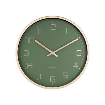 Ceas de perete Karlsson Elegance, verde