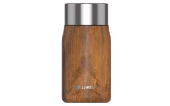 LES ARTISTES Termos alimentar cu lingură Wood A-2315 700 ml