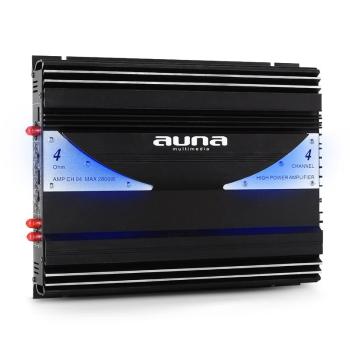 Auna Amplificator de mașină AMP-CH04, 4 canale, 2800W